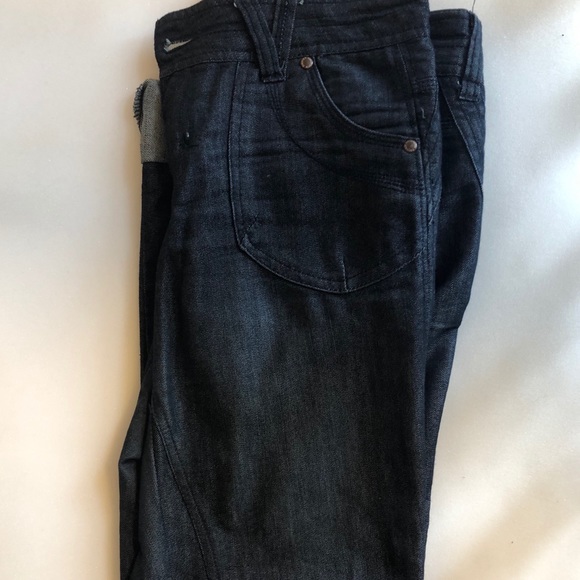 Dark blue ankle length jeans - Picture 1 of 5